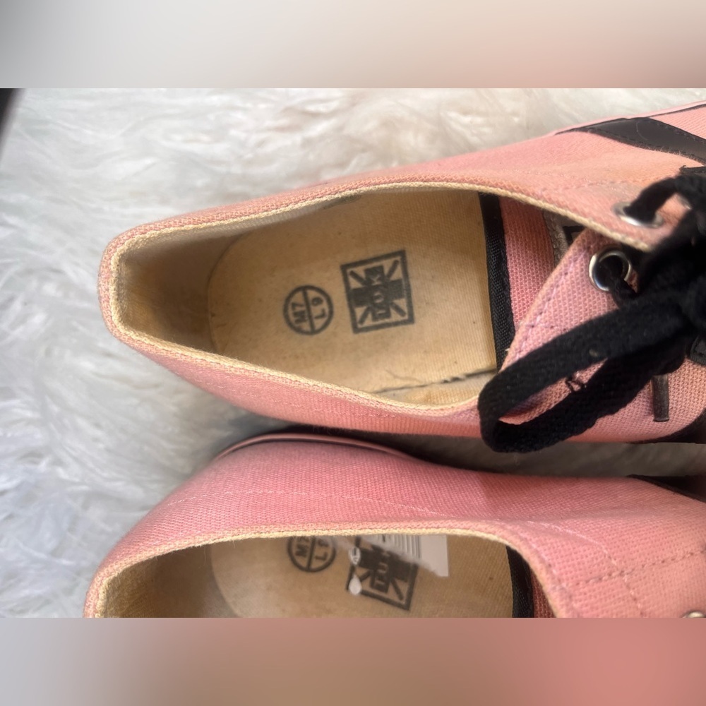 TUK Pink and Black Women's Sneakers - Picture 5 of 5